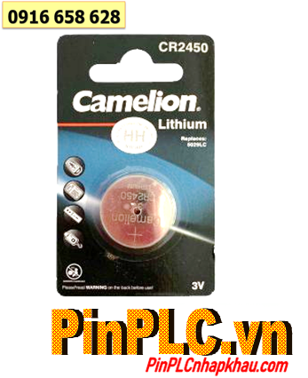 Pin CR2450 _Pin Camelion CR2450; Pin 3v lithium Camelion CR2450 _Vỉ 1viên